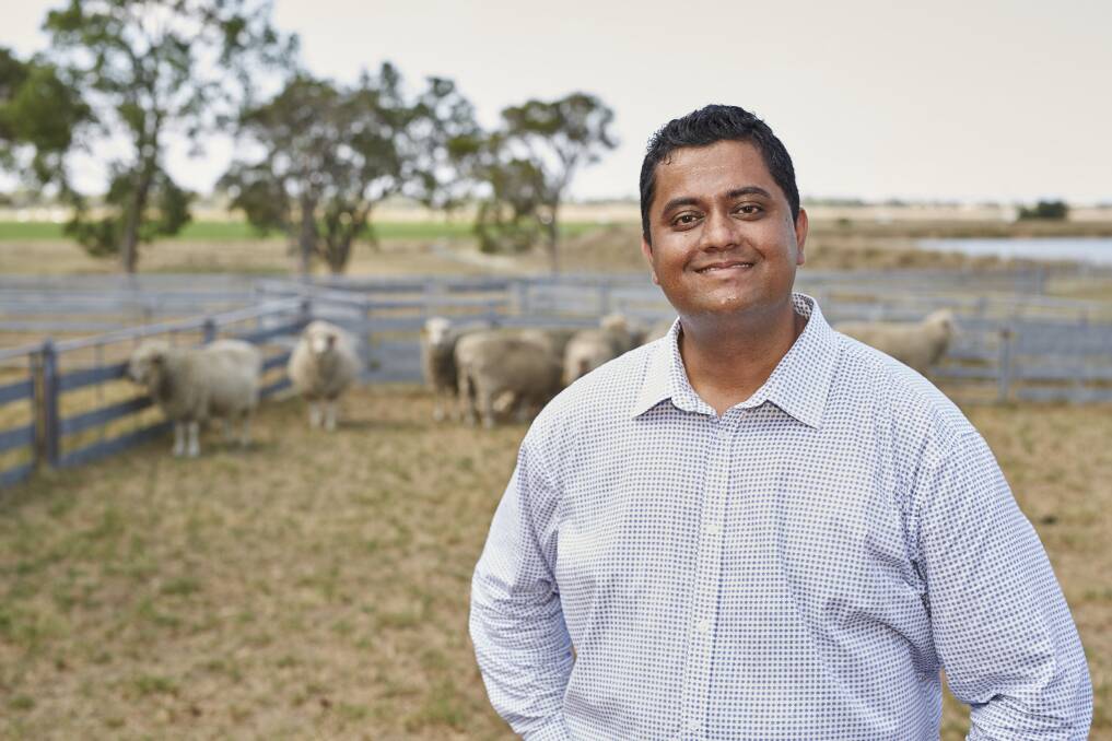Hot topic: Western Sydney University's Dr Edward Narayan from the School of Health and Science is the lead researcher and founder of the ‘Stress Lab’. He said heatwaves could impact fertility in ewes. Photo: Supplied