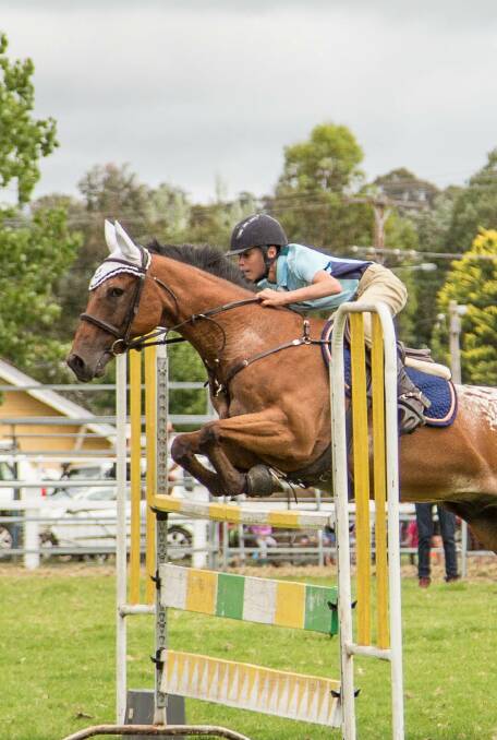 ON THE HOOF: Showjumping starts at 8am on both days.