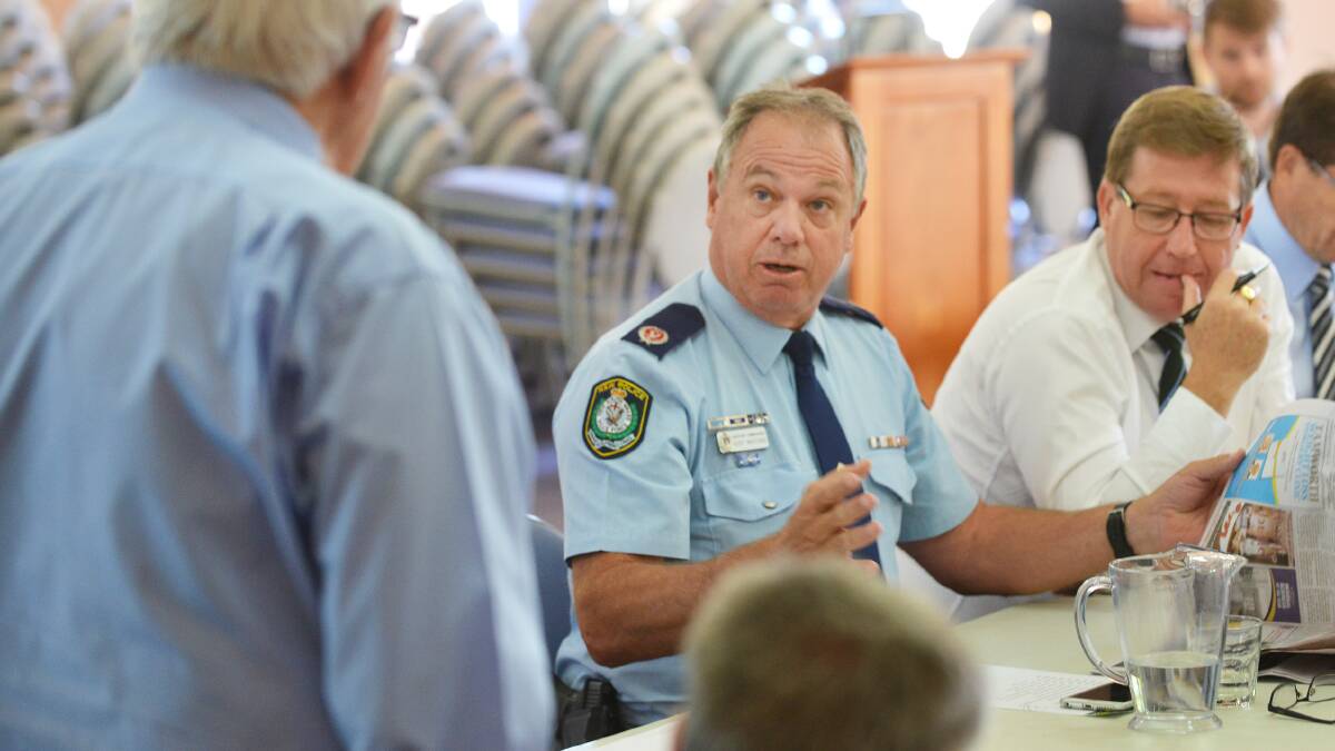 Operation 'justified': Assistant Commissioner Geoff McKechnie.