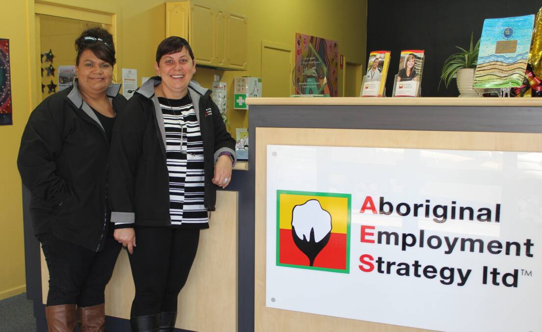 FIGHTING UNEMPLOYMENT: Aboriginal Employment Strategy's Natalie Tighe and Cathy Duncan are doing all they can to boost employment opportunities for indigenous people in Moree.