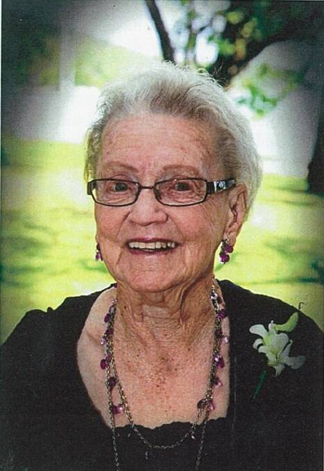 MOREE ICON: Philomena 'Molly' Heffernan passed away on February 6, 2017, aged 95.