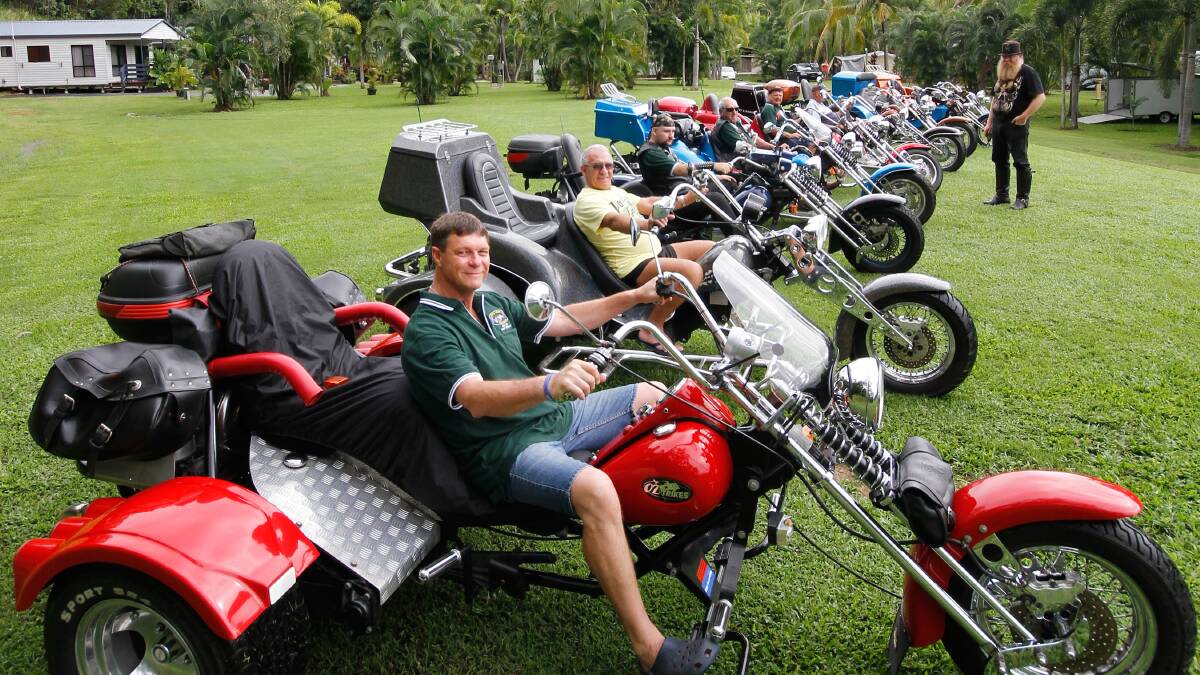 ON SHOW: At least 50 trikes of all different shaoes and sizes will be on display in Jellicoe Park this Saturday, April 22 for a Show 'n' Shine.