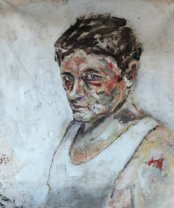 ON SHOW: Moree artist James Kearns’ work titled ‘Self Portrait’ will feature in the exhibition.