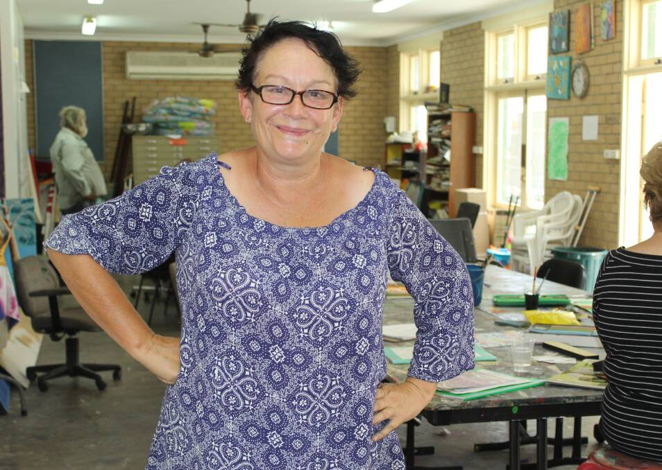 HOLIDAY FUN: Moree Plains Gallery education officer Janelle Boyd has lots of exciting activities planned for the holiday art classes starting next week.