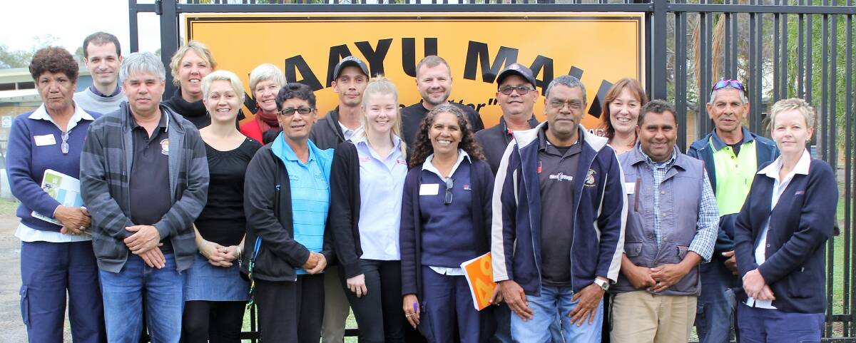 A number of Moree service providers took part in the Breaking the Ice project at Maayu Mali Residential Rehabilitation Drug Centre recently.