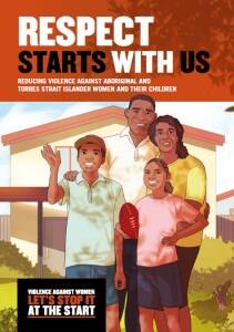 The storybook, 'Respect starts with us', has been handed out to various Aboriginal service providers in Moree.