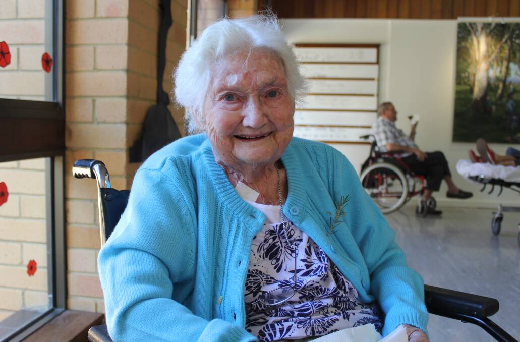MEMORIES OF WAR: 96-year-old Norma Meyer remembers her days as a signaller in the Australian Women's Army Service during World War II.