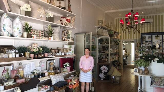 SHELF LIFE: Botanica Home and Tea Room owner Lucina Chick says the shop has a new range of candles, diffusers and body washes. She wants the shop and team room to have a comfortable, homely atmosphere.
