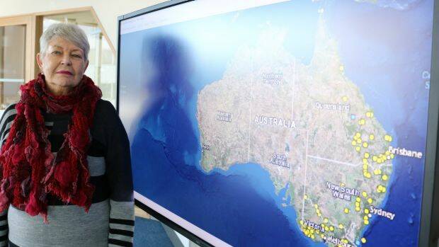 Professor Lyndall Ryan says the map is a significant step in the recognition of the periods of violence in Australia’s history. Photo: Supplied
