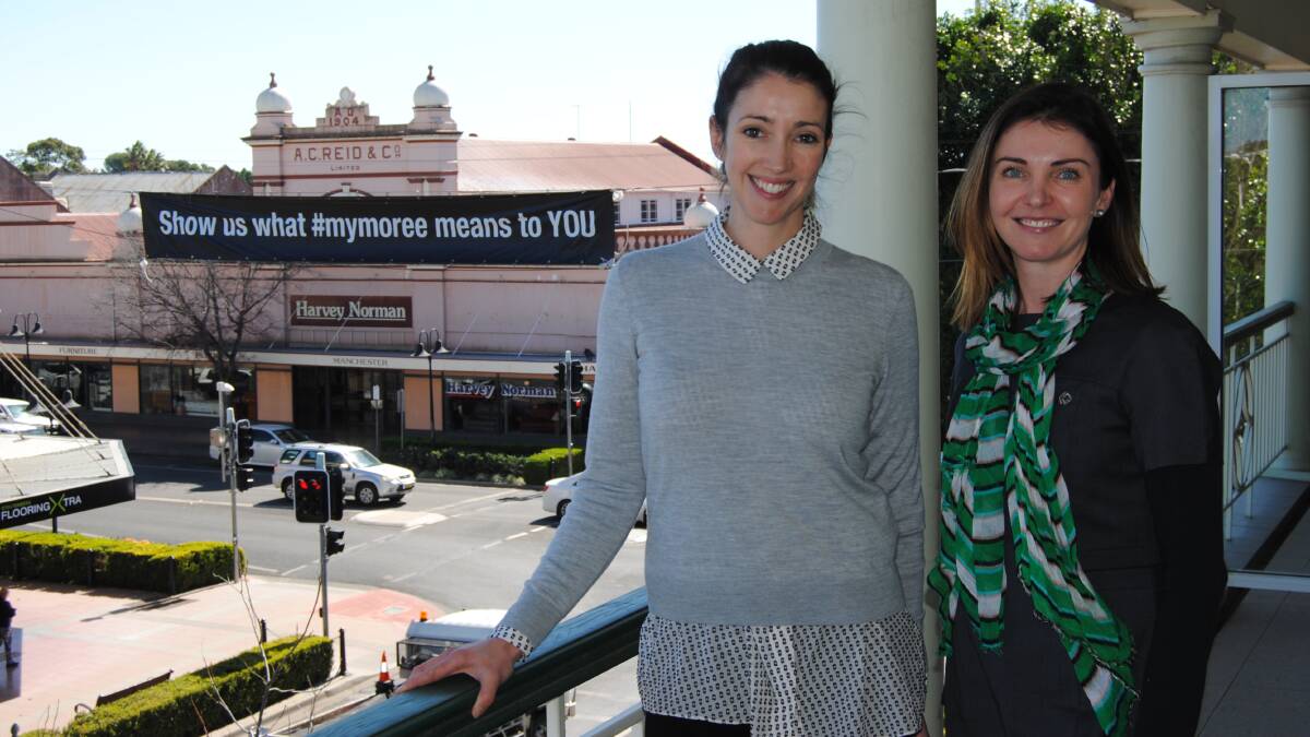 Moree Plains Shire Council’s Integrated Planning and Economic Development Teams’ Libby Carter and Susannah Pearse are the faces behind #MyMoree.