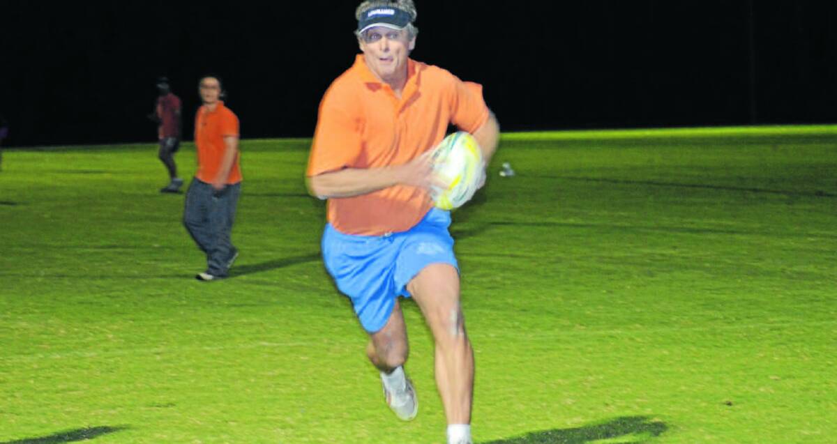 Run it: Services Club Mixed Touch Football kicked off on Tuesday evening with a record-breaking 18 teams.