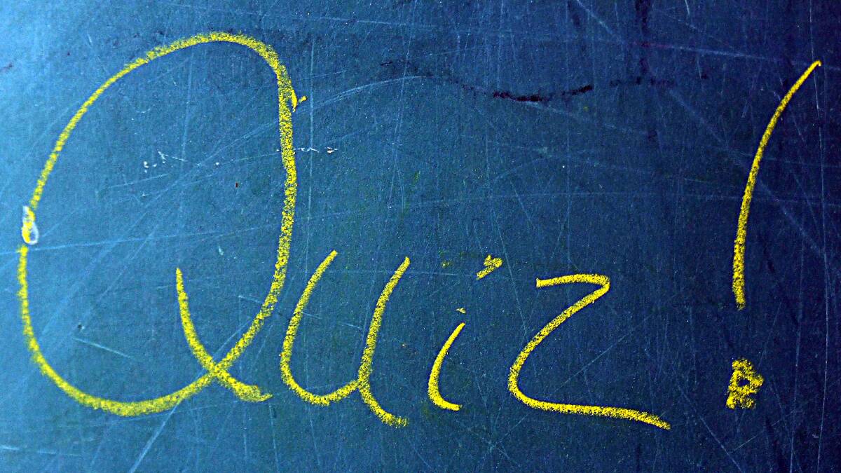 Could you pass the HSC? | QUIZ
