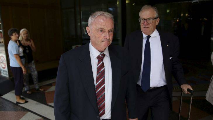 John Dennis Maguire (left) was sentenced last year after previously being acquitted on child sex charges.  Photo: Wolter Peeters