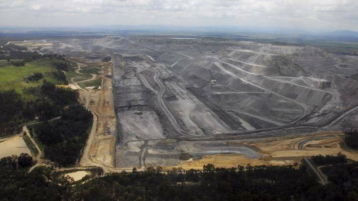Rio Tinto's Warkworth open-cut coal mine in the Hunter Valley. Photo: Supplied.