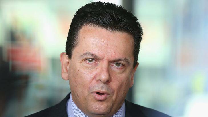 Not heard anything: Independent Senator Nick Xenophon assumes that the proposed Medicare co-payment is "on the backburner". Photo: Quinn Rooney