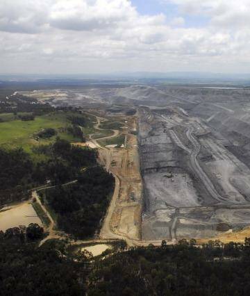 Rio Tinto's Warkworth open-cut coal mine in the Hunter Valley. Photo: Supplied.