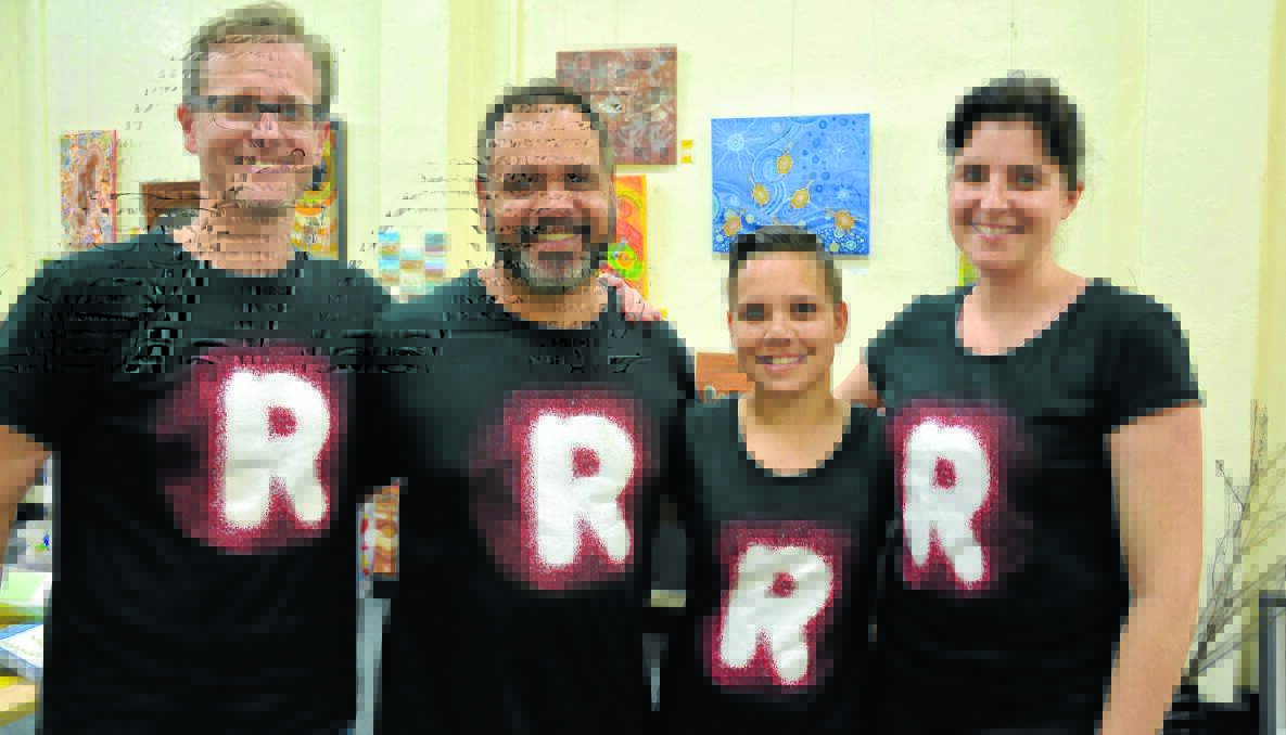 Tim Gartrell, Charles Prouse, Belinda Frail and Emma Cother are part of the ‘Recognise’ crew campaigning for change. 