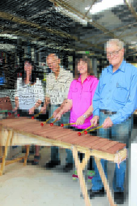 Men's Shed in tune with Christian school