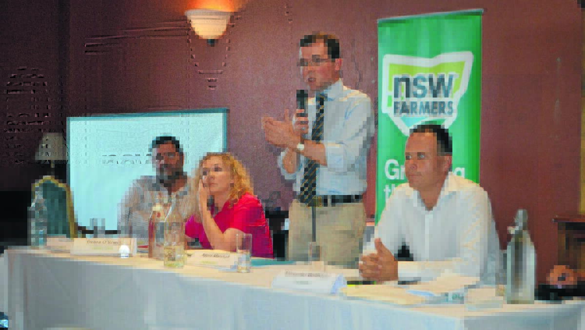 The four candidates standing for the seat of Northern Tablelands.