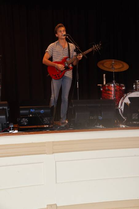 The 2013 Moree Superstar winner, James Frankham, performs at the weekend.
