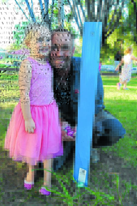 Tony Potts with his daughter Emily Walton-Potts