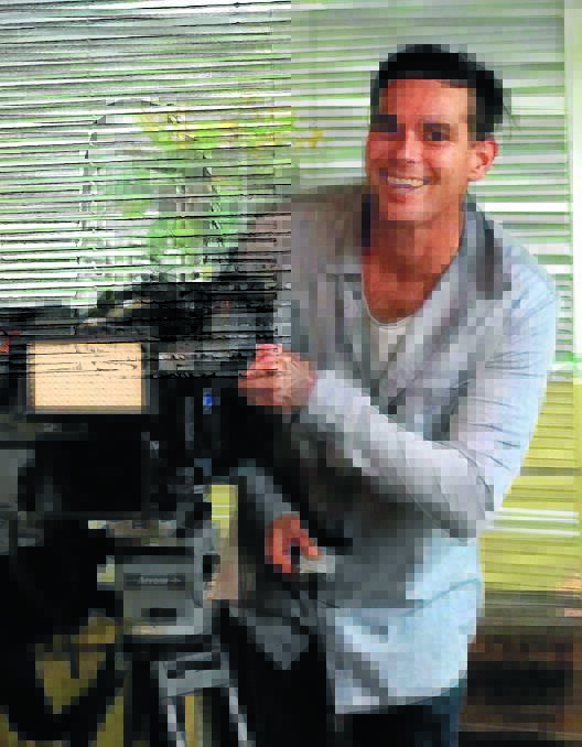 Camera operator for NITV, Shayne Teece Johnson lived in Moree until he was a teen.