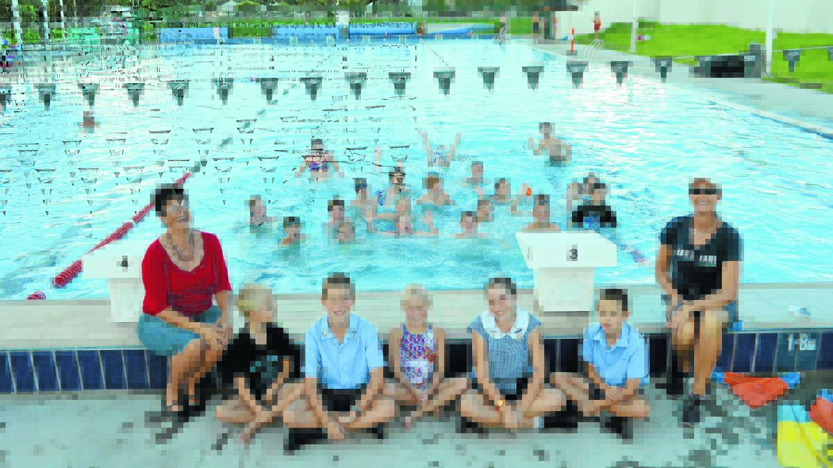 Moree Amateur Swimming Club is working with the council to get shade for the Moree Artesian Acquatic Centre.
