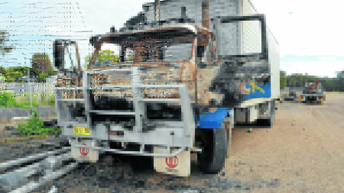 Moree man's future up in flames
