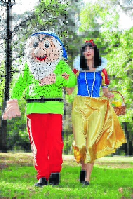 FAIRYTALE: Snow White is coming to Moree next week for an interactive  performance at Moree Town Hall.
