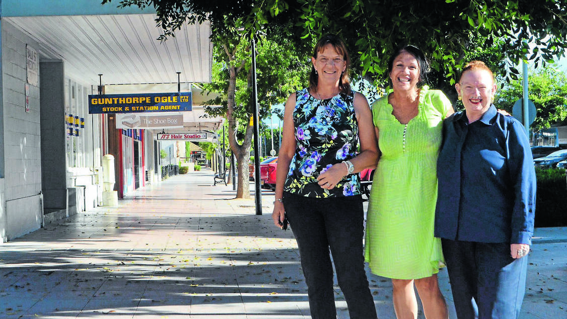 Linda Maidens, Dawn Blanch and Kerry Cassells want to stop the ice epidemic in Moree.
