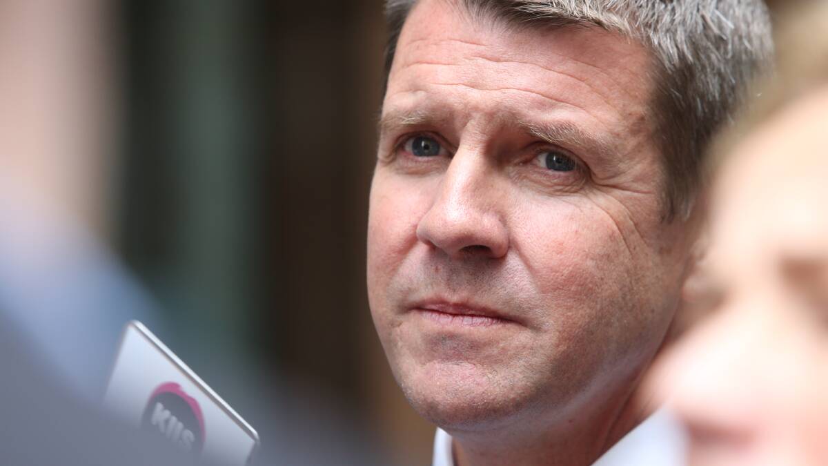 NSW Premier Mike Baird. Pic:Louise Kennerley