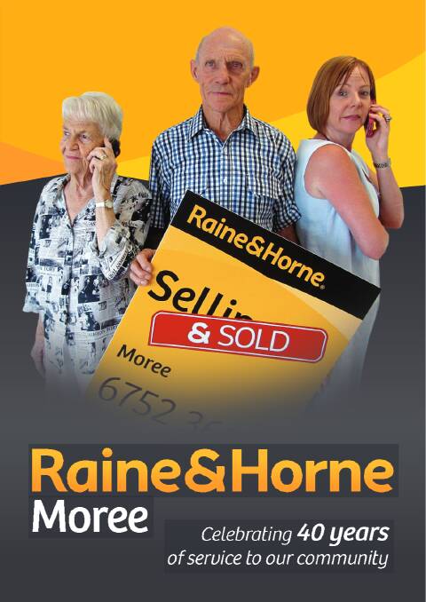 Raine and Horne Moree 40 years 