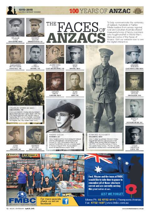 100 Years of ANZAC 