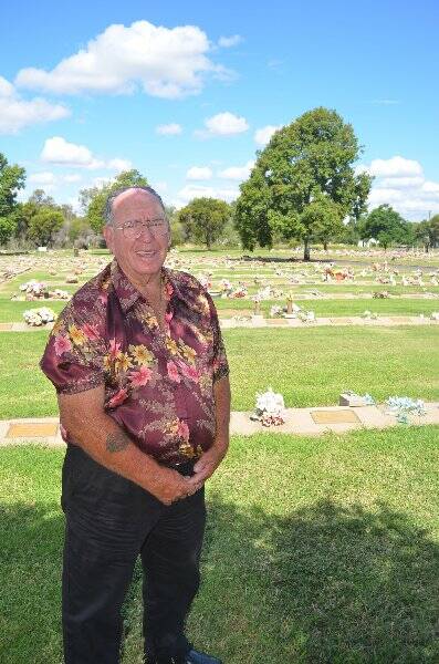 Councillor Rodney Brazel is concerned about the rise in cemetery costs.