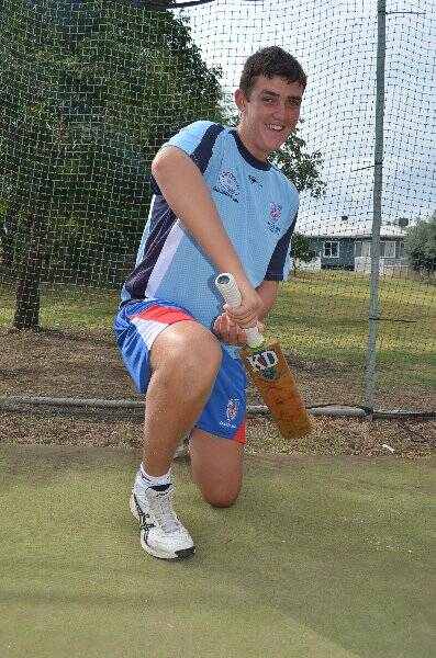 Moree’s Max Houlahan will join the under 16s Australian School Boys’ cricket team in Dubai later this year.
