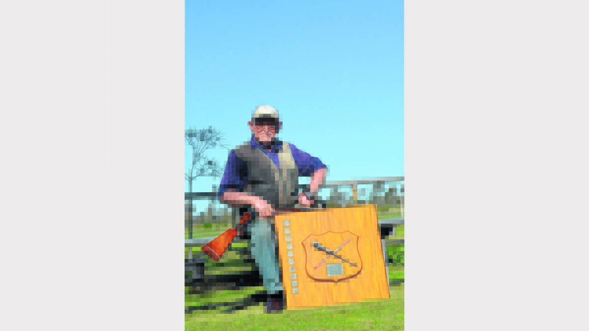 The annual competition was named after Frank O’Neill (pictured) in 2002, as the oldest veteran member of the club. O’Neill has been a member of the ACTA for over 50 years and “loves his tools” and that is why the trophy has a rusty saw and an old paintbrush attached to it.