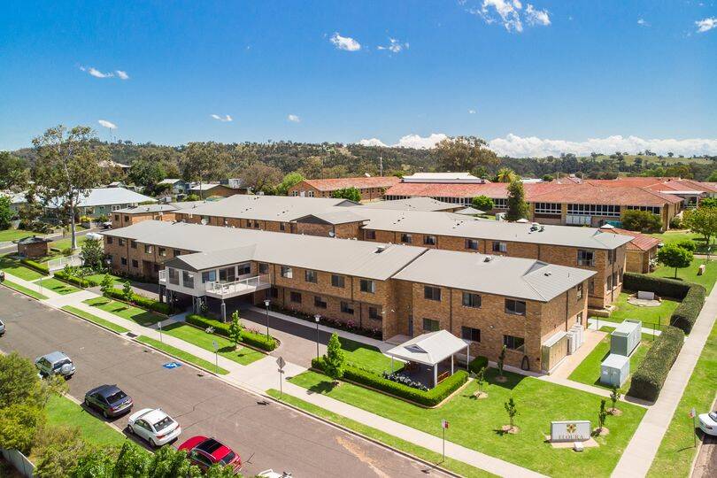 The Eloura aged care facility in Quirindi is dealing with a COVID-19 outbreak. Picture by Quirindi Aged Care Services