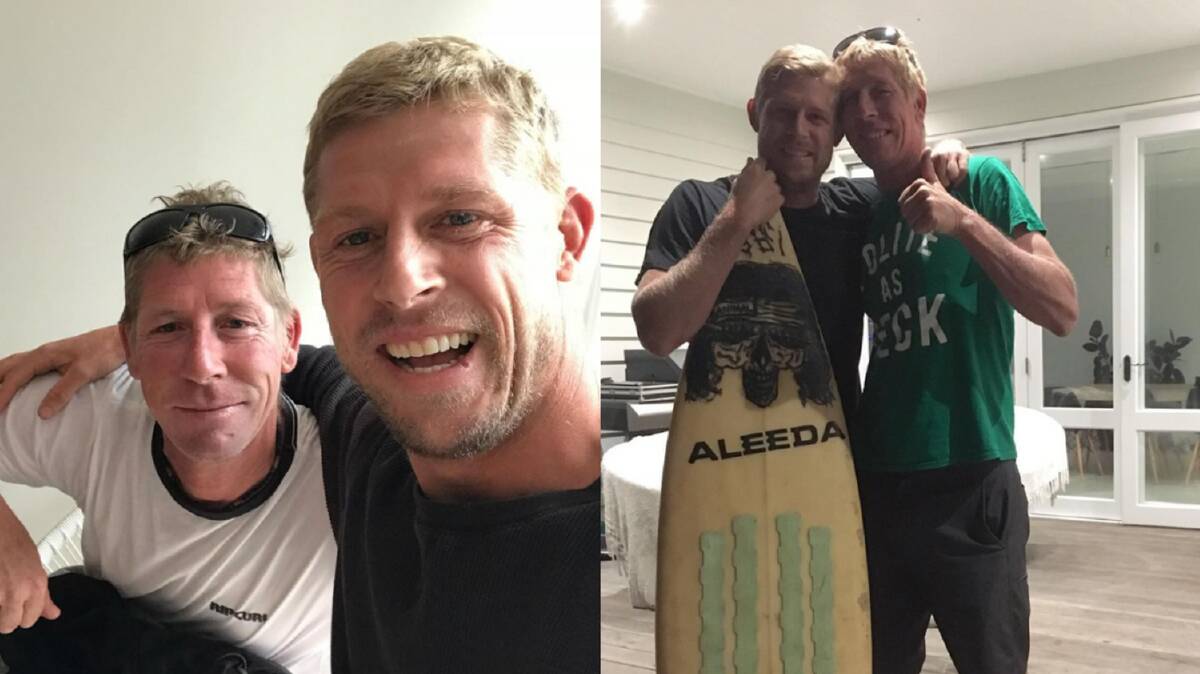 Surfing legend Mick Fanning has paid tribute to his brother Edward Fanning after he died in Madagascar. Pictures via Instagram/mfanno
