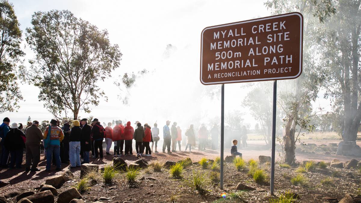 Myall Creek Massacre Memorial Service 2022. Picture supplied