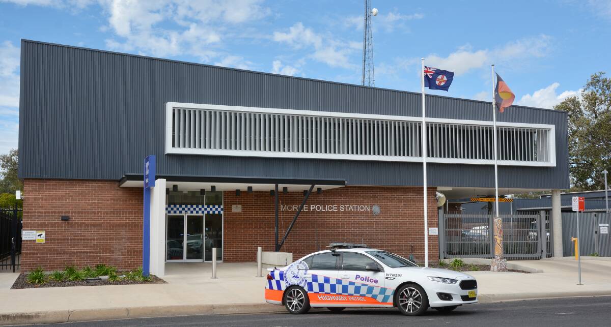 Permanent base: The new trail bikes will be based at the Moree Police Station.