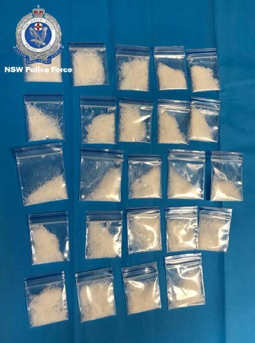 The drugs were uncovered in a car that was stopped during the four-day traffic operation.