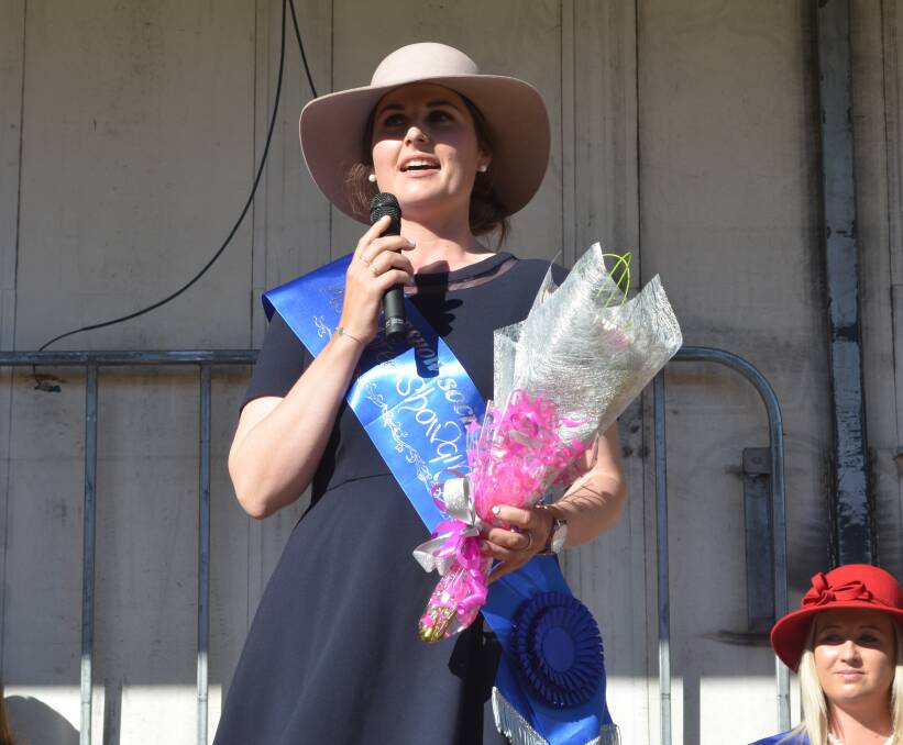 ONCE-IN-A-LIFETIME OPPORTUNITY: 2017 Moree Showgirl Kate Lumber will be representing the region at The Land Sydney Royal Showgirl competition at the end of this month.