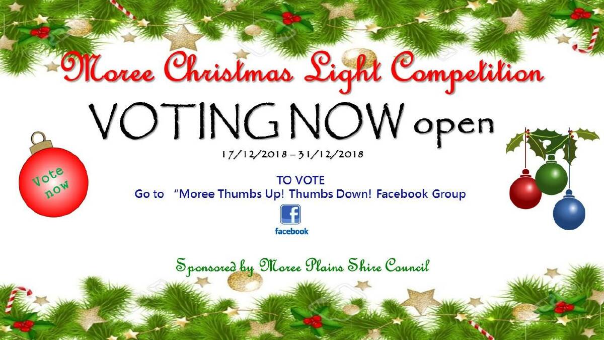 Voting now open for Moree Christmas Light Competition | Photos