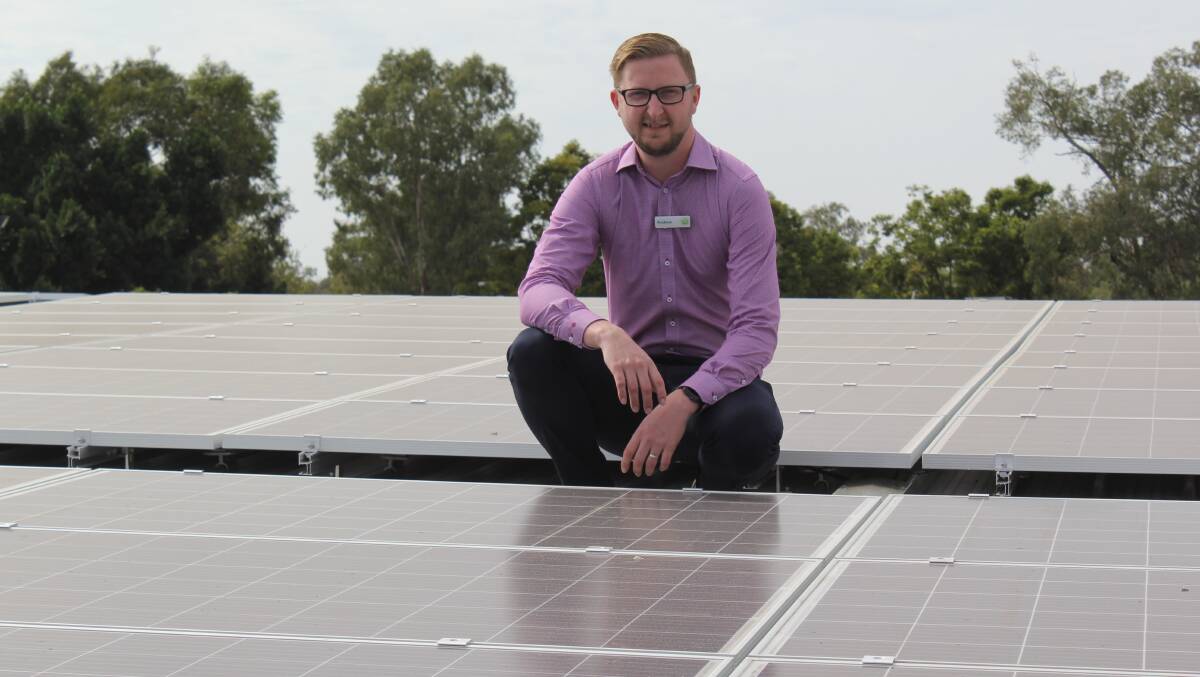 Woolworths Moree store manager Andrew Finch said the solar panels will not only reduce the store's environmental footprint, but help keep costs down for customers.