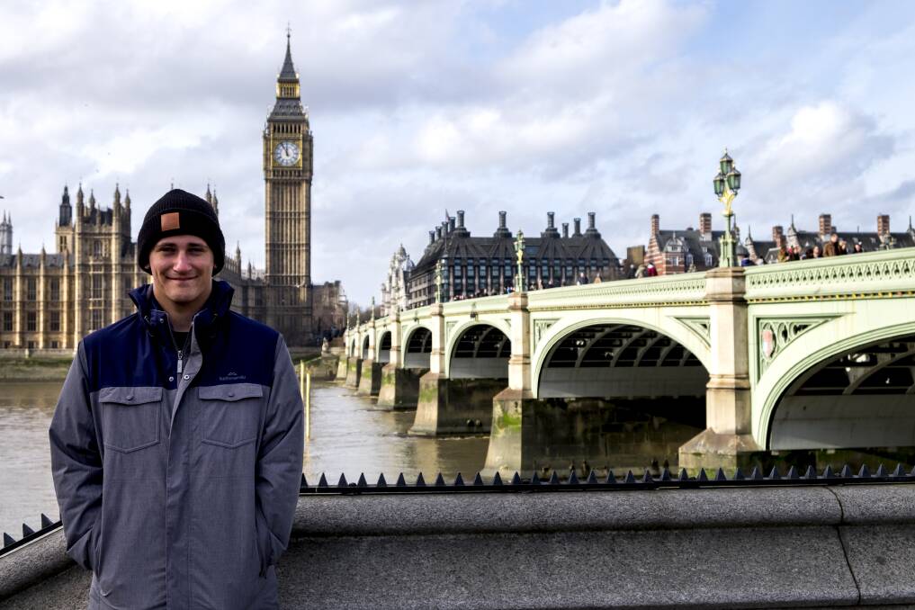 FULL OF ADVENTURE: James Darlington is currently working as a teacher in the UK.