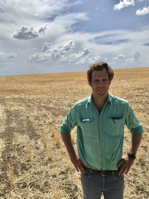Biniguy farmer Chris Clyne is one of only 10 growers selected to take part in the 2020 Australian Grain Leaders Program. Photo: contributed