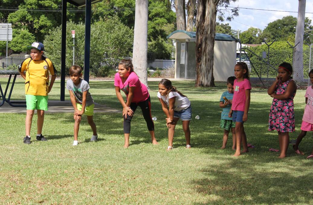 HOLIDAY FUN: Children enjoyed an Easter Egg Hunt as part of last year's school holiday program run by Moree Family Support.