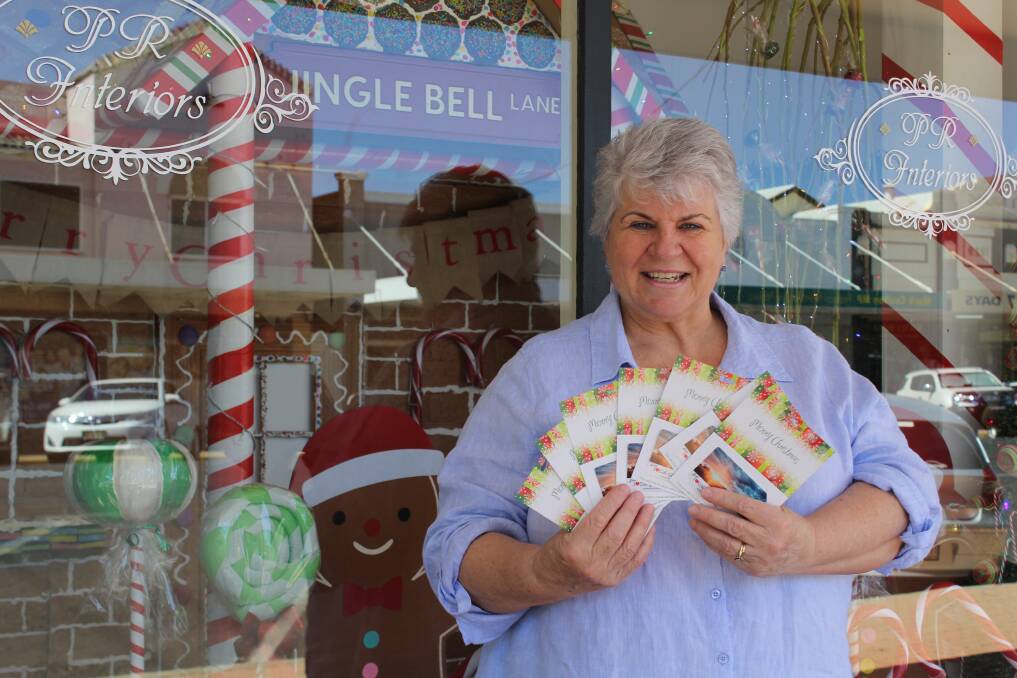 Moree mayor Katrina Humphries launched the Love Local gift cards on Wednesday.