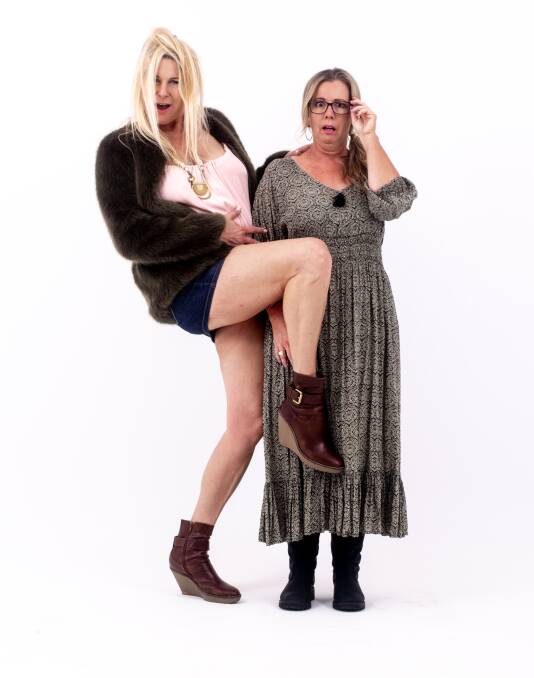 Mandy Nolan and Ellen Briggs will keep audiences rolling in the aisles with
their unique brand of humour. Photo: contributed
