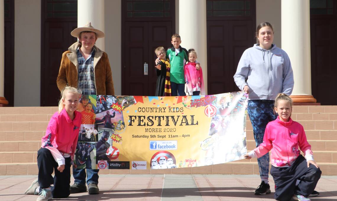 Moree children are excited about the Country Kids Festival. Photo: contributed